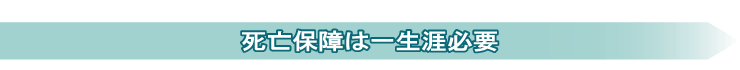 保障は一生涯